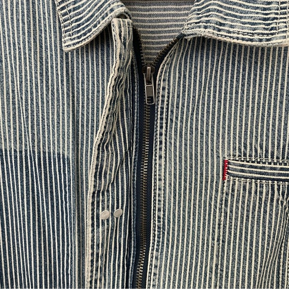 Mod Ref Striped Denim Jacket - Picture 6 of 10